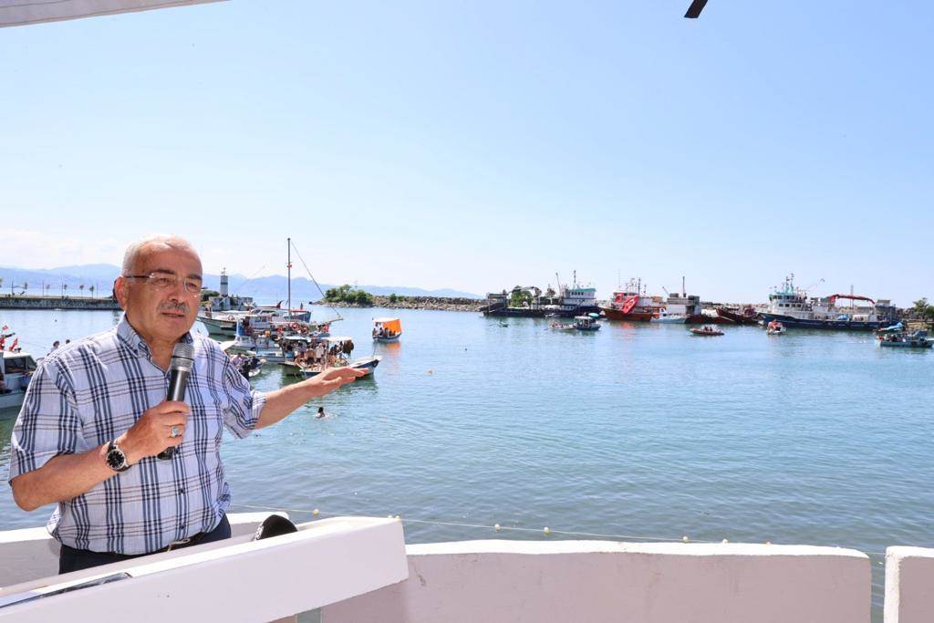 BAŞKAN GÜLER: “DENİZİMİZİ HER ZAMAN DOLU GÖRMEK İSTİYORUZ”